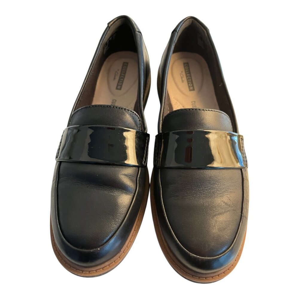Clarks Raisie Arlie Black Loafers sz 6 NEW
